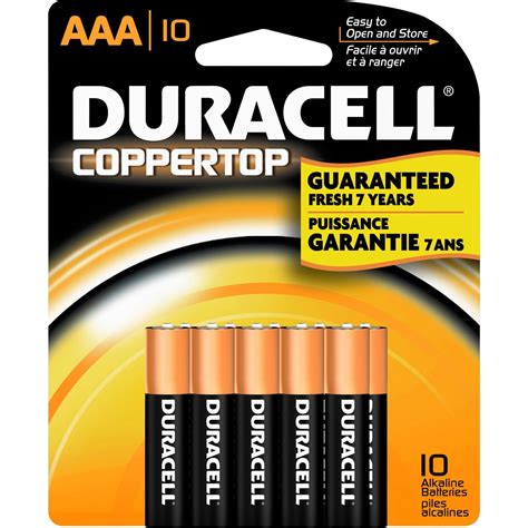 duracell coppertop aaa|duracell aa batteries 10 pack.